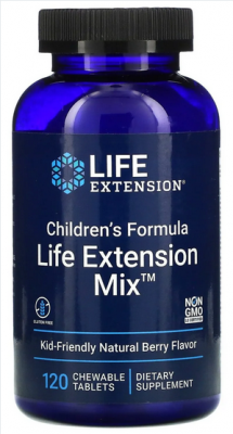 Детальное фото Life Extension Children's Formula Life Extension Mix™ (120 жев. табл)