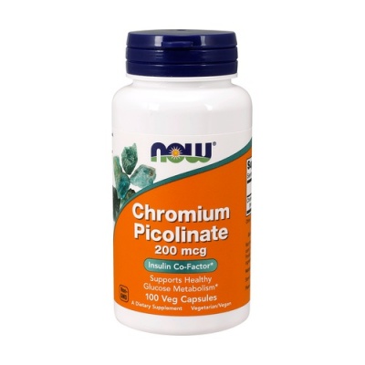 Детальное фото NOW Chromium Picolinate 200 mcg (100 капс)