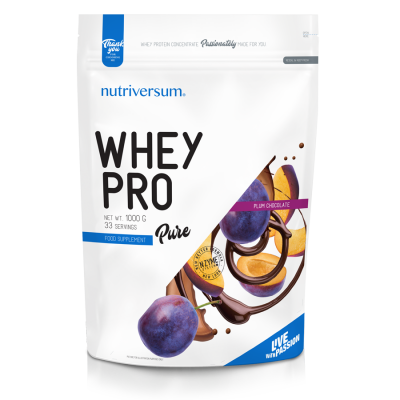 Детальное фото Nutriversum Pure Whey Pro (1000 гр) Шоколад - Слива