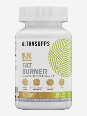Детальное фото UltraSupps Ultra Gold Fat Burner (90 табл)