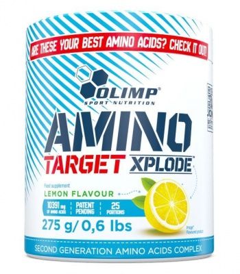 Детальное фото Olimp Amino Target Xplode (275 гр) Лимон