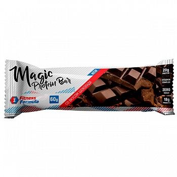 Анонс фото fitness formula magic protein bar (60 гр) шоколад