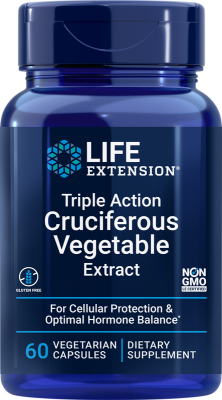 Детальное фото Life Extension Triple Action Cruciferous Vegetable Extract (60 вег. капс)