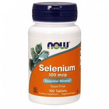 Анонс фото now selenium 100 mcg (100 табл)