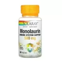 Анонс фото solaray monolaurin immune system support 500 mg (60 вег. капс)