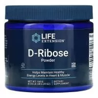 Анонс фото life extension d-ribose powder (150 гр)