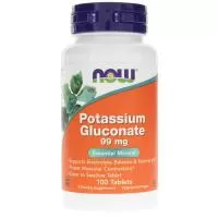 Анонс фото now potassium gluconate 99 mg (100 табл)
