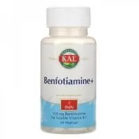 Анонс фото kal benfotiamine+ 150 mg (60 вег. капс)