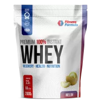 Анонс фото fitness formula 100% whey protein premium (2000 гр) дыня