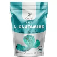 Анонс фото just fit l-glutamine (200 гр) без вкуса pr66