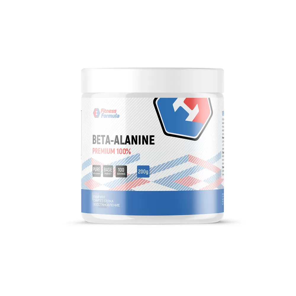 Анонс фото fitness formula beta-alanine (200 гр) черная смородина