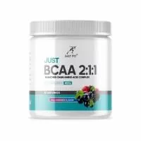 Анонс фото just fit bcaa 2:1:1 (400 гр) лесные ягоды