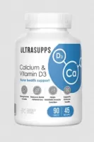 Анонс фото ultrasupps calcium & vitamin d3 (90 табл)