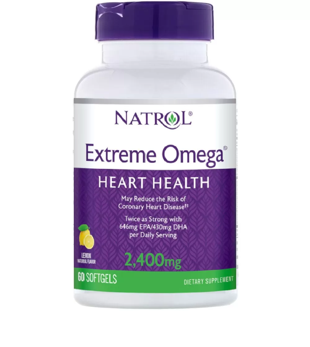 Анонс фото natrol extreme omega 2400 mg (60 гел. капс)