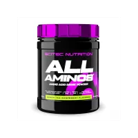 Анонс фото scitec nutrition all aminos (340 гр) зеленый чай - малина