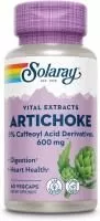 Анонс фото solaray artichoke 600 mg (60 вег. капс)