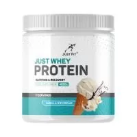 Анонс фото just fit just whey protein (400 гр) pr66  мороженое