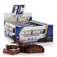 Детальное фото Ronnie Coleman King Whey Protein Crunch Bar (57 гр) Арахисовая паста