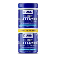 Анонс фото usn (sar) pure glutamine (150 гр + 150 гр)