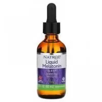 Анонс фото natrol melatonin liquid 1 mg (60 мл) ягода