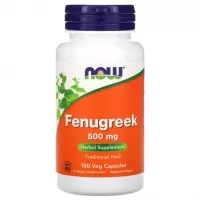 Анонс фото now fenugreek 500 mg (100 вег. капс)