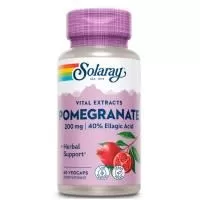 Анонс фото solaray pomegranate fruit extract 200 mg (60 вег. капс)
