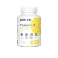 Анонс фото ultrasupps vitamin d3 2000 iu (180 гел. капс)