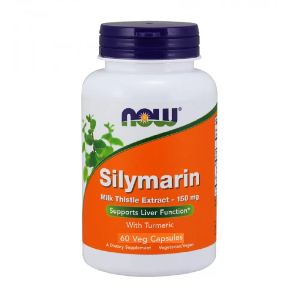 Анонс фото now silymarin milk thistle extract 150 mg (60 капс)