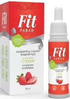 Анонс фото fitparad заменитель сахара жидкий (30 мл) флакон клубника