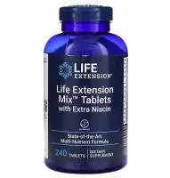 Анонс фото life extension mix™ tablets with extra niacin (240 табл)