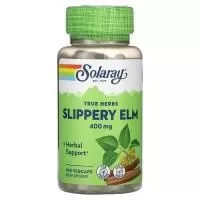 Анонс фото solaray slippery elm 400 mg (100 вег. капс)