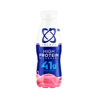 Анонс фото usn select high protein milkshake (500 мл) клубника