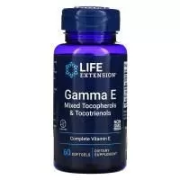 Анонс фото life extension gamma e mixed tocopherols (60 гел. капс)