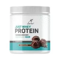 Анонс фото just fit just whey protein (400 гр) pr66  шоколад