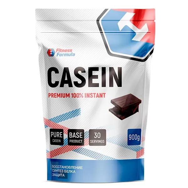 Анонс фото fitness formula casein premium (900 гр) шоколад