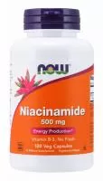 Анонс фото now niacinamide 500 mg (100 вег. капс)