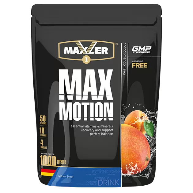 Анонс фото maxler max motion (1000 гр) абрикос-манго
