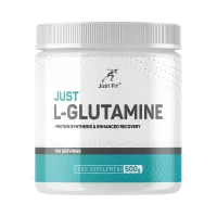 Анонс фото just fit l-glutamine (500 гр) pr66 манго