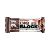 Анонс фото reckful big block protein bar (100 гр) шоколадный фондю