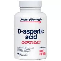 Анонс фото be first d-aspartic acid capsules (120 капс)
