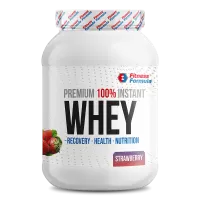 Анонс фото fitness formula whey protein premium (2000 гр) банка клубника