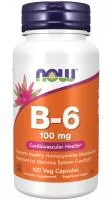 Анонс фото now vitamin b-6 100 mg (100 капс)