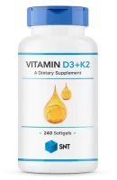 Анонс фото snt vitamin d3 + k2 (240 гел. капс)