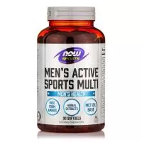 Анонс фото now men's active sports multi (90 гел. капс)