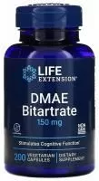 Анонс фото life extension dmae bitartrate 150 mg (200 вег. капс)