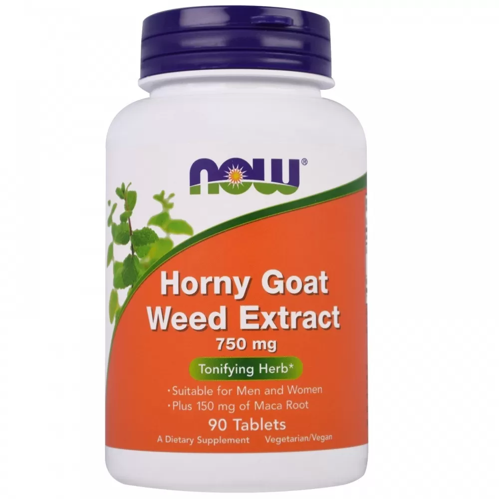Анонс фото now horny goat weed extract 750 mg (90 табл)
