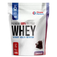 Анонс фото fitness formula 100% whey protein premium (2000 гр) шоколад