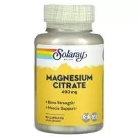 Анонс фото solaray magnesium citrate 400 mg (90 капс)