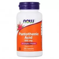 Анонс фото now pantothenic acid 500 mg (100 капс)