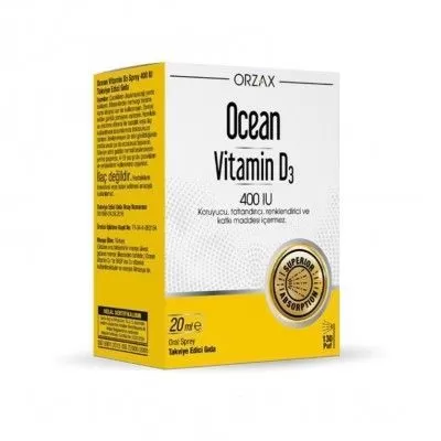 Детальное фото Orzax Ocean Vitamin D3 400 IU Spray (20 мл)